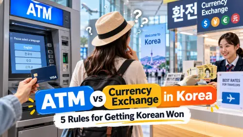 ATM vs Currency Exchange in Korea: 5 Rules for Getting Korean Won