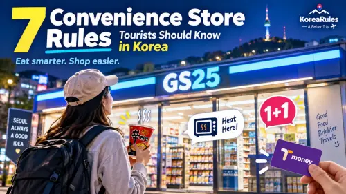 Seven Korean convenience store rules tourists should know