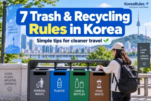 Trash and Recycling in Korea: 7 Things Tourists Should Know